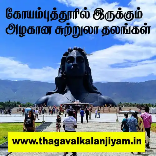 கோயம்புத்தூரில் இருக்கும் அழகான சுற்றுலா தலங்கள்
